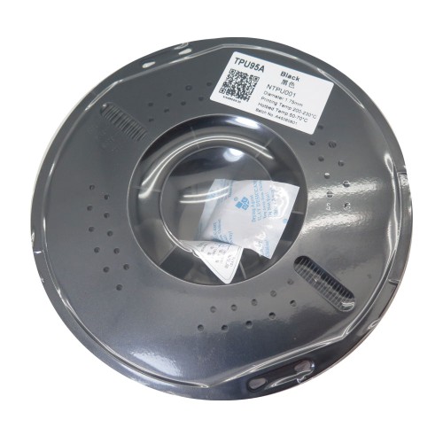 فیلامنت TPU انعطاف پذیر مشکی قطر 1.75mm و 1 کیلوگرمی