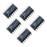 بسته 5 عددی آی سی اینورتر CD4069BM پکیج SOP14