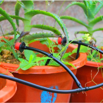 پک آبیاری قطره ای خانگی مناسب 10 گلدان پک آبیاری قطره ای خانگی مناسب 10 گلدان
