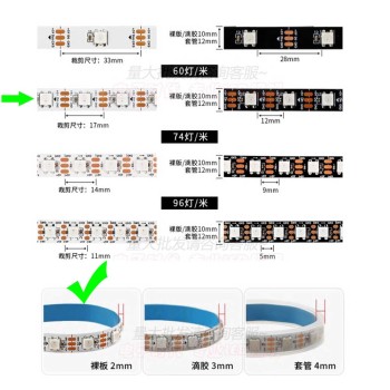 نوار  RGB LED مدل 5050 (رول 5 متری)