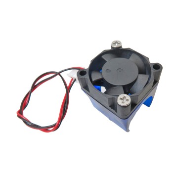 فن 12 ولتی به همراه پوشش نگهدارنده ویژه اکسترودر E3D V6