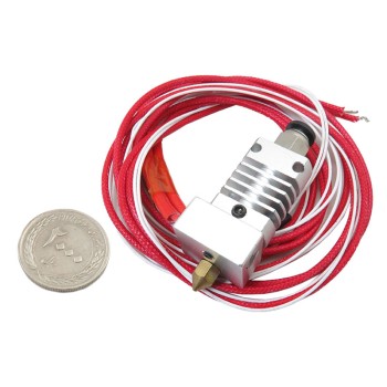 Hotend پرینتر سه بعدی CR8 دارای قطر نازل 0.4mm