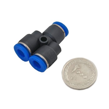 سه راهی پنوماتیک 6mm Y