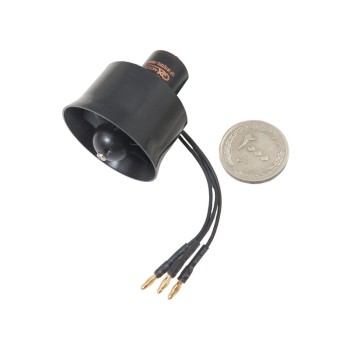 داکت فن 30 میلی متری با موتور براشلس QF1611 با سرعت 14000KV برای هواپیماهای RC برند QX Motor