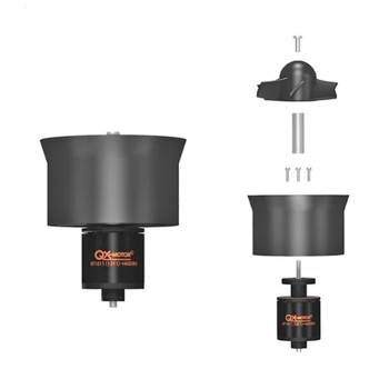 داکت فن 30 میلی متری با موتور براشلس QF1611 با سرعت 14000KV برای هواپیماهای RC برند QX Motor