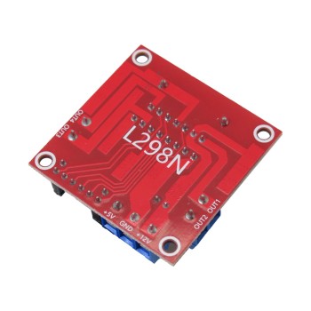 ماژول درایور موتور DC و استپر موتور Bipolar دو کاناله L298N ماژول درایور موتور DC و استپر موتور Bipolar دو کاناله L298N