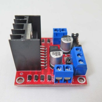 ماژول درایور موتور DC و استپر موتور Bipolar دو کاناله L298N ماژول درایور موتور DC و استپر موتور Bipolar دو کاناله L298N
