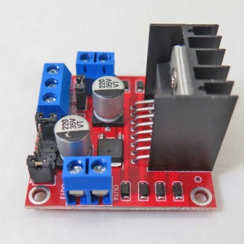 ماژول درایور موتور DC و استپر موتور Bipolar دو کاناله L298N ماژول درایور موتور DC و استپر موتور Bipolar دو کاناله L298N