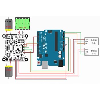 ماژول درایور موتور DC دو کاناله TB6612