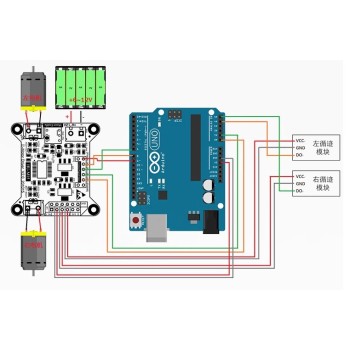 ماژول درایور موتور DC دو کاناله TB6612