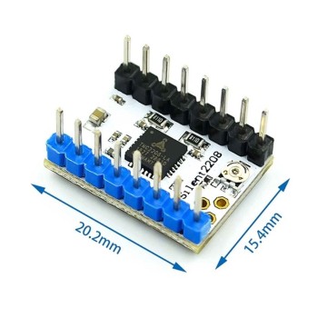 ماژول درایور استپر موتور مدل TMC2130 صنعتی با رابط SPI و عملکرد بی صدا