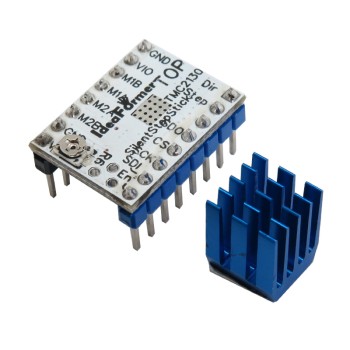 ماژول درایور استپر موتور مدل TMC2130 صنعتی با رابط SPI و عملکرد بی صدا