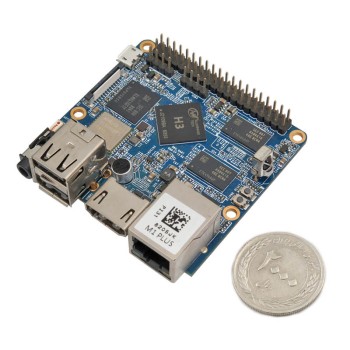 برد چهار هسته ای توسعه NanoPi M1 Plus با وایفای و بلوتوث داخلی و رم 1 گیگ