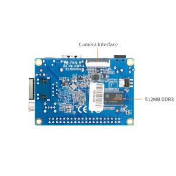 برد اورنج پای وان Orange Pi One با رم 512 مگابایت