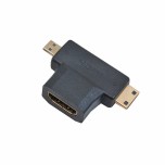 مبدل میکرو HDMI و مینی HDMI نری به HDMI مادگی