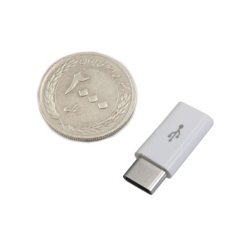 تبدیل میکرو USB به USB Type-C مناسب شارژ و دیتا