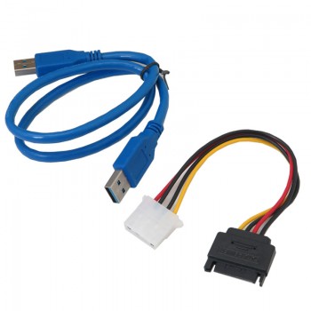 رایزر کارت گرافیک  PCI-E 1X به 16X دارای کابل رابط USB3.0 و سوکت پاور