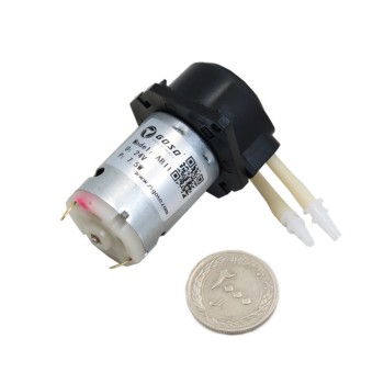 پمپ پریستالتیک 24 ولت مناسب پمپاژ سیالات