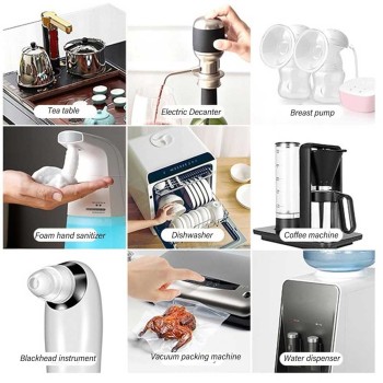 پمپ هوا 3 تا 6 ولتی دارای فلو 2 لیتر بر دقیقه