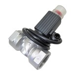 شیر برقی قطع کن گاز 12 ولتی آلومینیومی