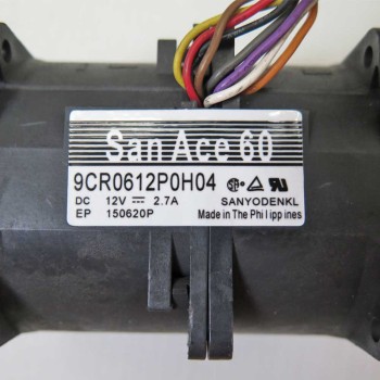 فن دوتایی SANYODENKI دور بالا 12V 48W