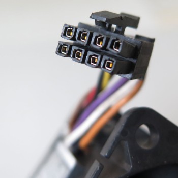 فن دوتایی SANYODENKI دور بالا 12V 48W