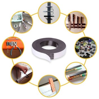 آهنربای لاستیکی نواری با ابعاد 20x1.5 میلی متر