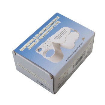 ذره بین مدل 9889 با دو لنز 30X و 60X مجهز به نور LED ذره بین مدل 9889 با دو لنز 30X و 60X مجهز به نور LED