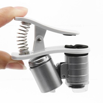 میکروسکوپ موبایل 60X Magnification Clip