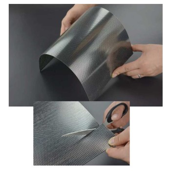 برد سوراخ دار PCB یک لایه انعطاف پذیر 18x30 سانتی متری