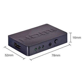 سوئیچ 3 به 1 پورت HDMI با قابلیت پشتیبانی از 1080P