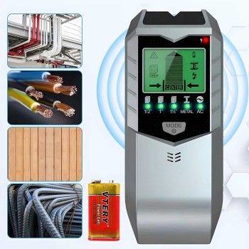 اسکنر دیوار چندکاره تشخیص سیم برق و فلز مدل SH402