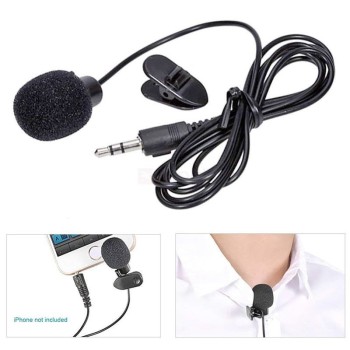 میکروفون یقه ای اینوی YINWEI مدل YW-001 با جک 3.5 میلی متری میکروفون یقه ای اینوی YINWEI مدل YW-001 با جک 3.5 میلی متری