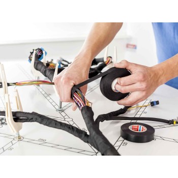 نوار چسب پارچه ای سیم کشی خودرو عرض 2 سانتی متر