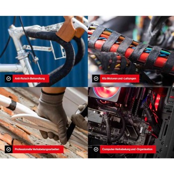 نوار چسب پارچه ای سیم کشی خودرو عرض 2 سانتی متر