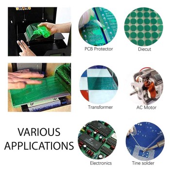 نوار چسب نسوز پلی استر PET با عرض 10 میلی متر