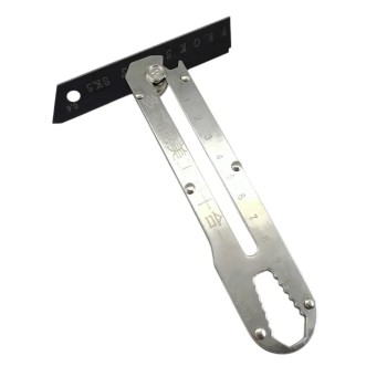 کاتر فلزی استیل چند کاره با تیغه کشویی مدل A12045