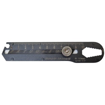 کاتر فلزی استیل ضد زنگ چند کاره با تیغه کشویی BAOLIAN