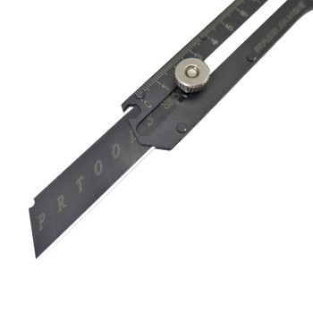 کاتر فلزی استیل ضد زنگ چند کاره با تیغه کشویی BAOLIAN