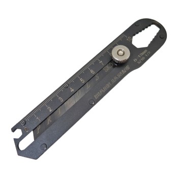 کاتر فلزی استیل ضد زنگ چند کاره با تیغه کشویی BAOLIAN