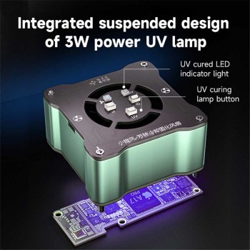 فن و لامپ UV سه کاره XZZ تعمیرات برد موبایل