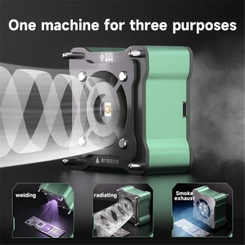 فن و لامپ UV سه کاره XZZ تعمیرات برد موبایل