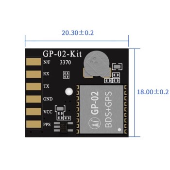 برد توسعه موقعیت یاب و ناوبری ماهواره ای چند حالته با آنتن سرامیکی GP-02-Kit