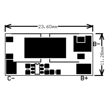 ماژول محافظ شارژ باتری لیتیومی یک سل 10 آمپر ماژول محافظ شارژ باتری لیتیومی یک سل 10 آمپر