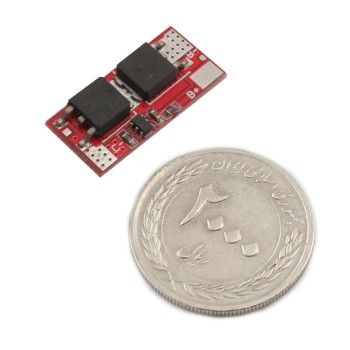 ماژول محافظ شارژ باتری لیتیومی یک سل 10 آمپر ماژول محافظ شارژ باتری لیتیومی یک سل 10 آمپر