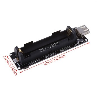 ماژول شارژر / دشارژر باتری لیتیوم یون 18650 دارای خروجی 5V 2A USB