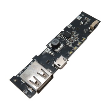 ماژول شارژر / دشارژر باتری لیتیومی دارای خروجی 5V 2A USB مناسب برای ساخت پاور بانک
