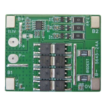 ماژول محافظ شارژ باتری لیتیومی 3 سل 25A ماژول محافظ شارژ باتری لیتیومی 3 سل 25A