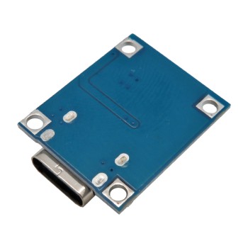 ماژول شارژر باتری های لیتیومی TP4056 با تغذیه TYPE-C بسته 4 تایی