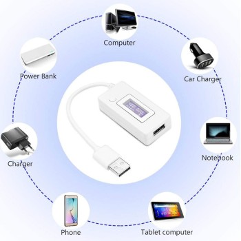 ماژول نمایشگر و مانیتورینگ ولتاژ و جریان USB مدل KCX-017